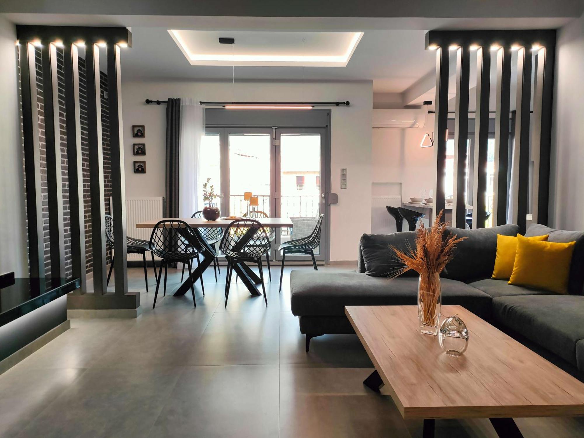 Meteora Scenic Loft Apartment กาลัมปากา ภายนอก รูปภาพ