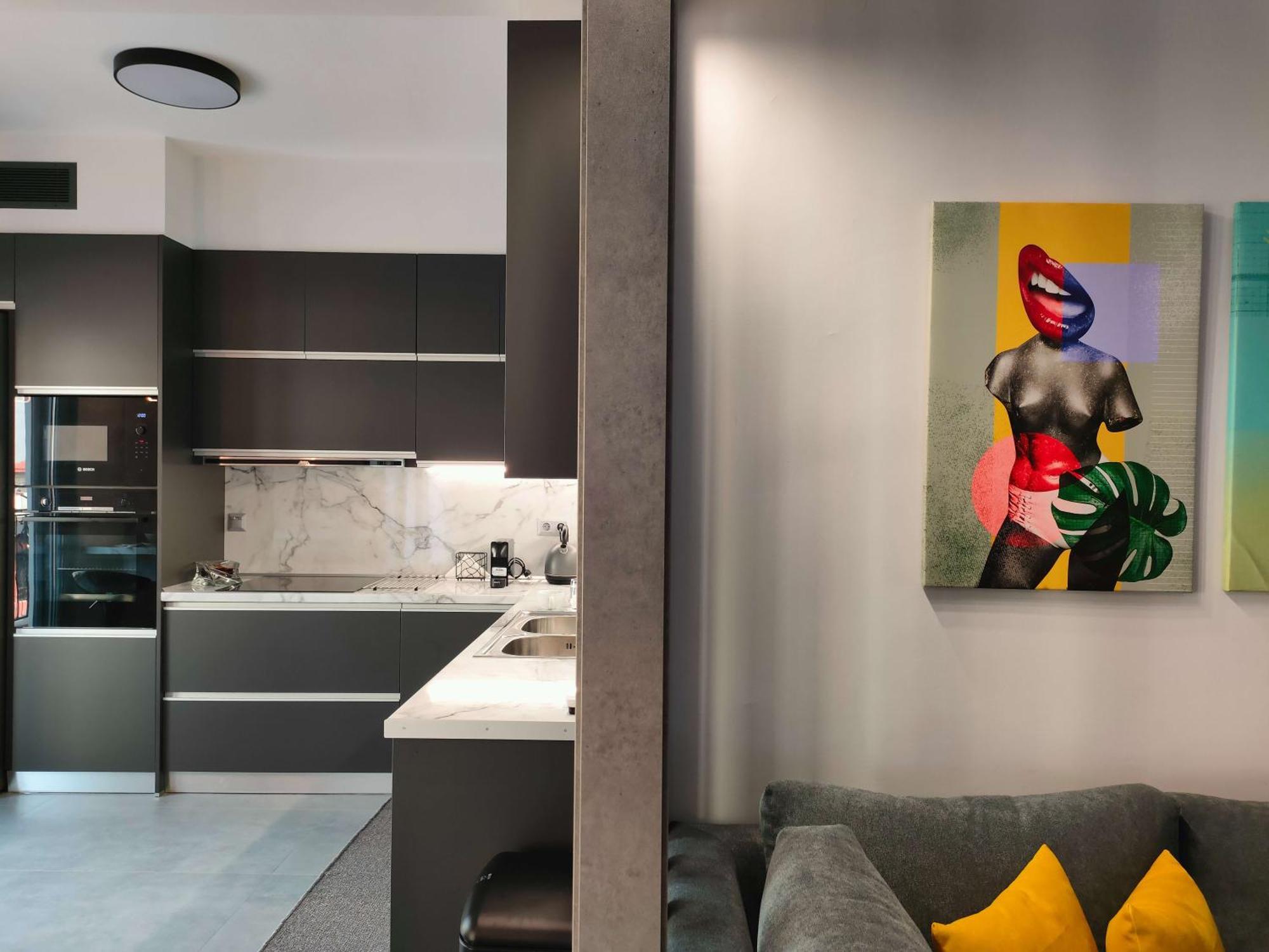 Meteora Scenic Loft Apartment กาลัมปากา ภายนอก รูปภาพ