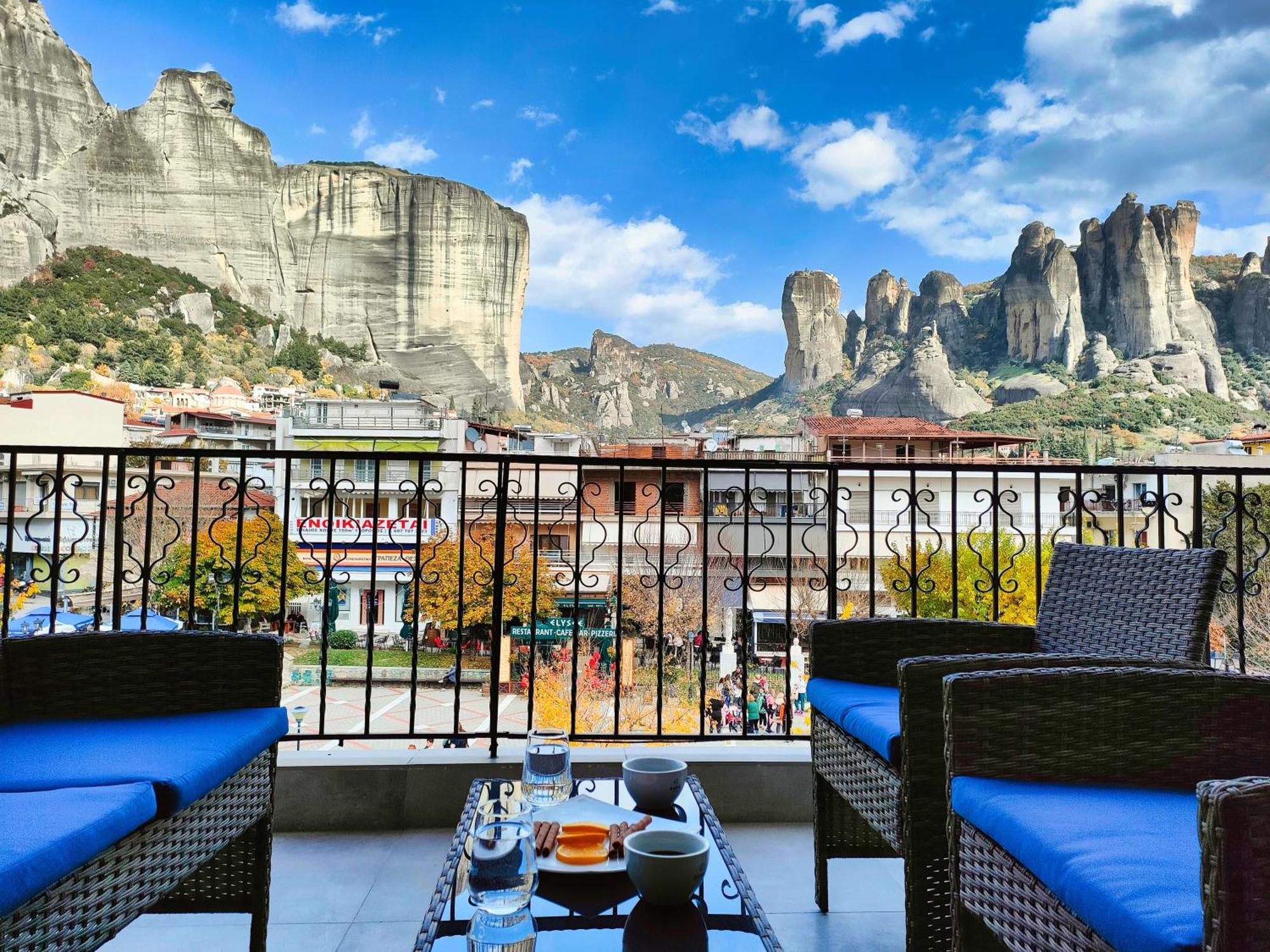 Meteora Scenic Loft Apartment กาลัมปากา ภายนอก รูปภาพ